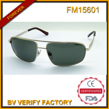 FM15601 Chine Wholesale Metal lunettes de soleil mode avec la marque personnalisée